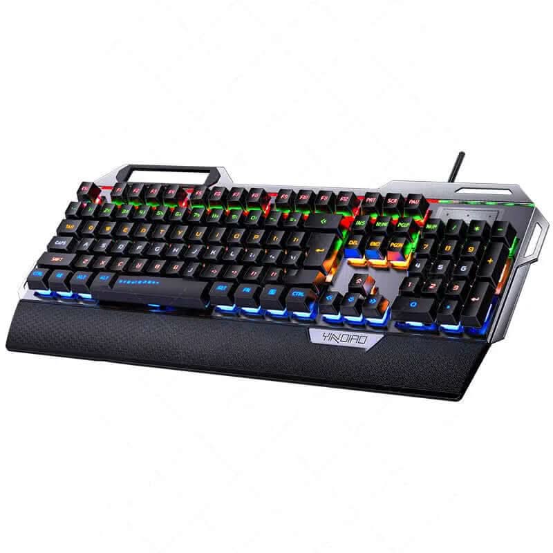Clavier K100 métal gravé argenté, mécanique Les Visionnaires