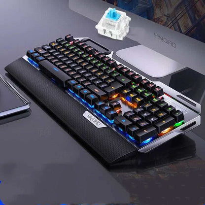 Clavier K100 métal gravé argenté, mécanique Les Visionnaires