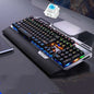 Clavier K100 métal gravé argenté, mécanique Les Visionnaires