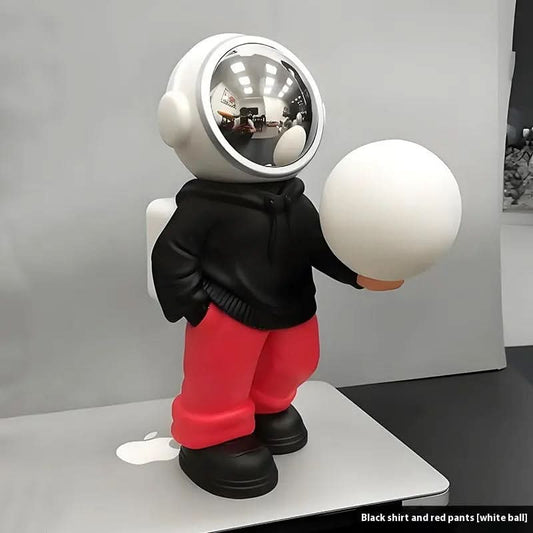 Lampe de nuit colorée audio Bluetooth sans fil Astronaute Les Visionnaires