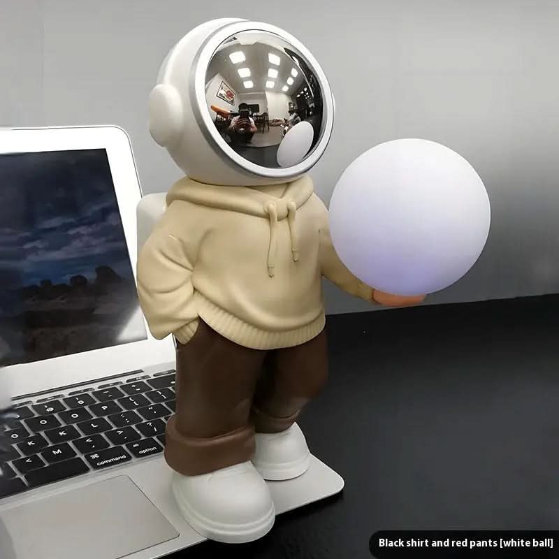 Lampe de nuit colorée audio Bluetooth sans fil Astronaute Les Visionnaires