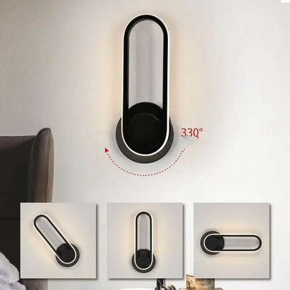 Lampe murale LED rotative Les Visionnaires