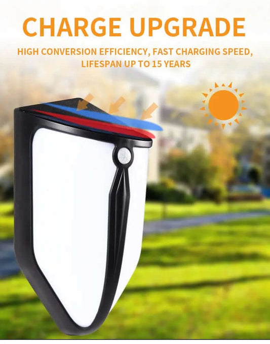 lampe murale solaire LED avec capteur de mouvement Les Visionnaires
