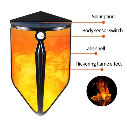 lampe murale solaire LED avec capteur de mouvement Les Visionnaires