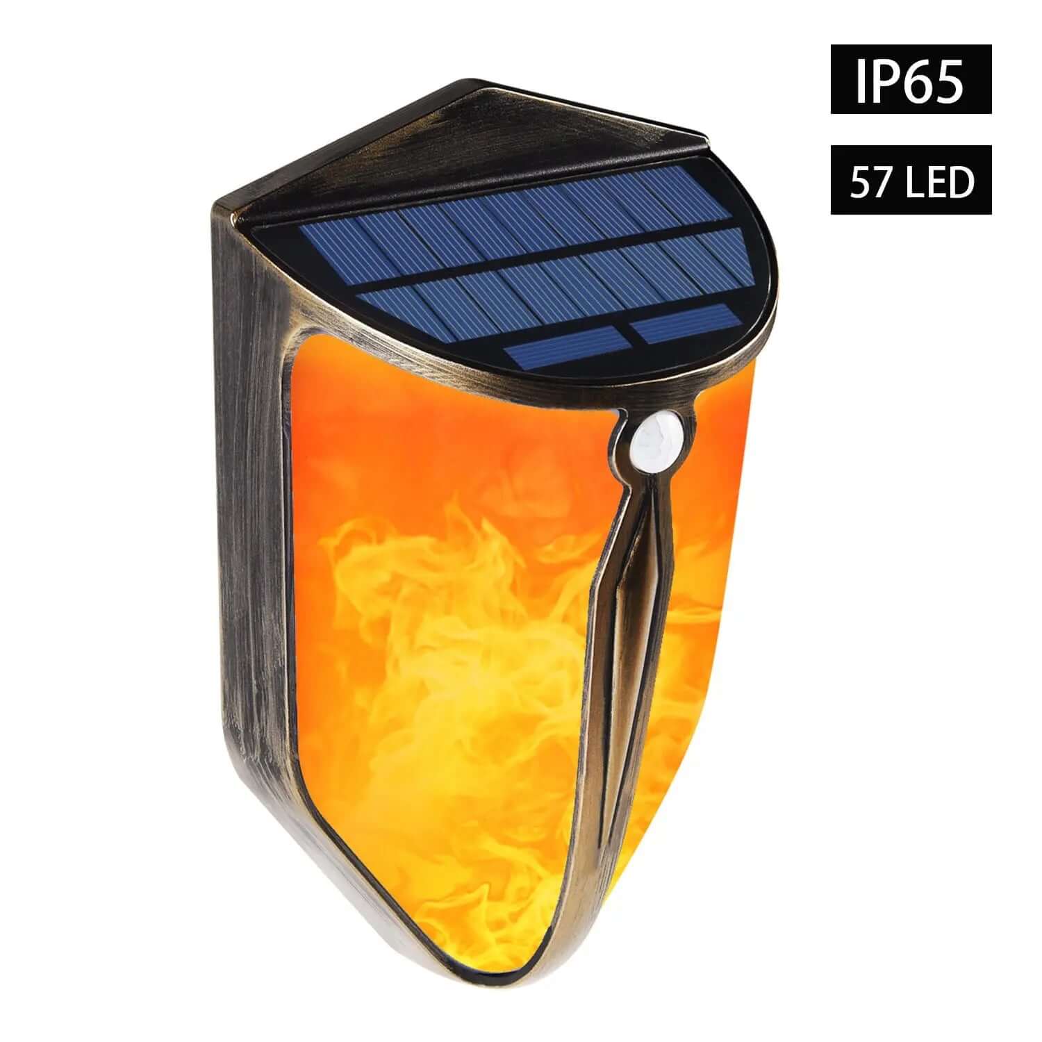 lampe murale solaire LED avec capteur de mouvement Les Visionnaires
