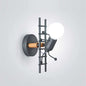 Lampes d'escalier créatives à LED rétro en fer forgé Les Visionnaires