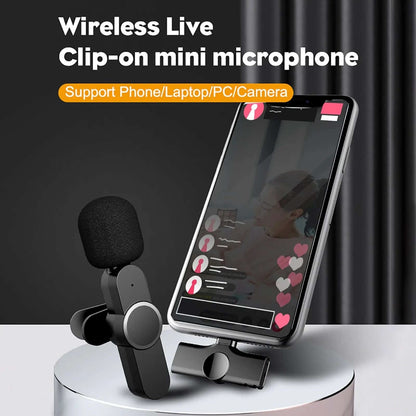 Microphone Lavalier - Sans Fil EP033 - qualité audio Les Visionnaires