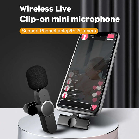 Microphone Lavalier - Sans Fil EP033 - qualité audio Les Visionnaires