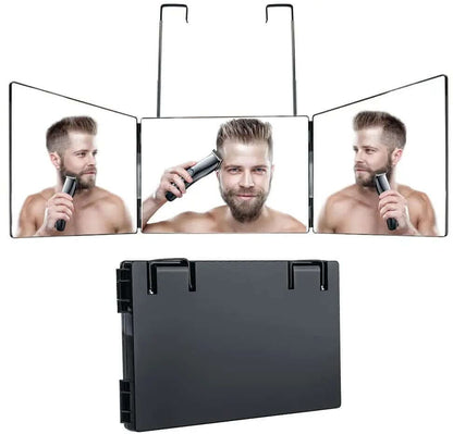 miroir de maquillage télescopique à trois faces Les Visionnaires