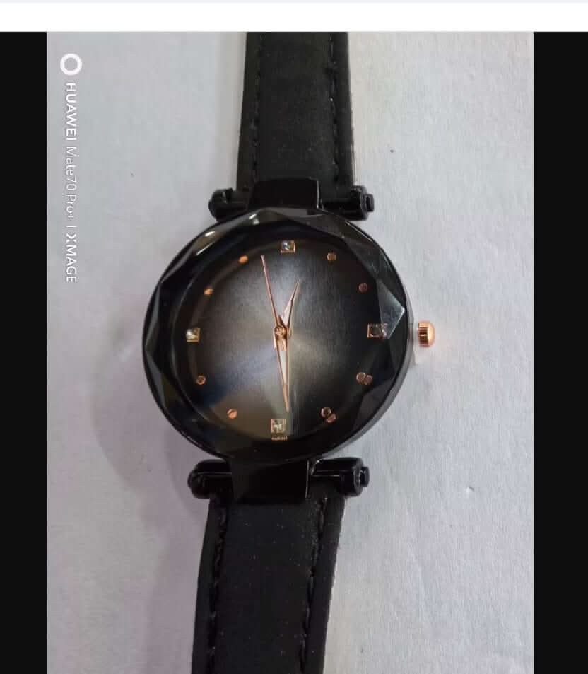 Montre en or rose avec diamants Les Visionnaires