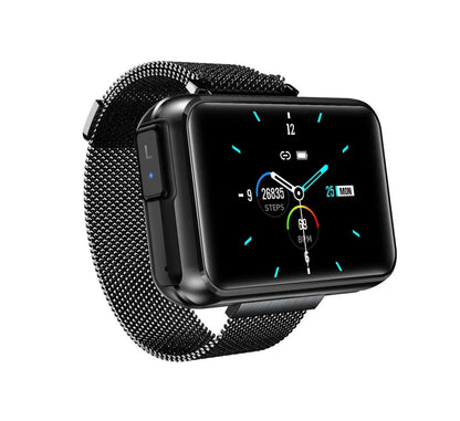Montre Intelligente T91 2-en-1 avec Casque Bluetooth – Technologie et Polyvalence Les Visionnaires