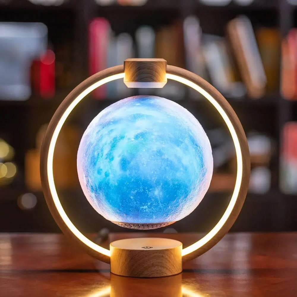 Lumière de lune Maglev Bluetooth 3D Les Visionnaires