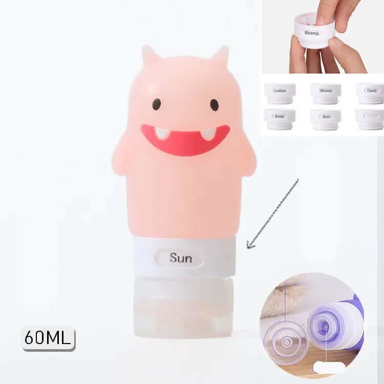 Trousse de Voyage en Silicone Les Visionnaires