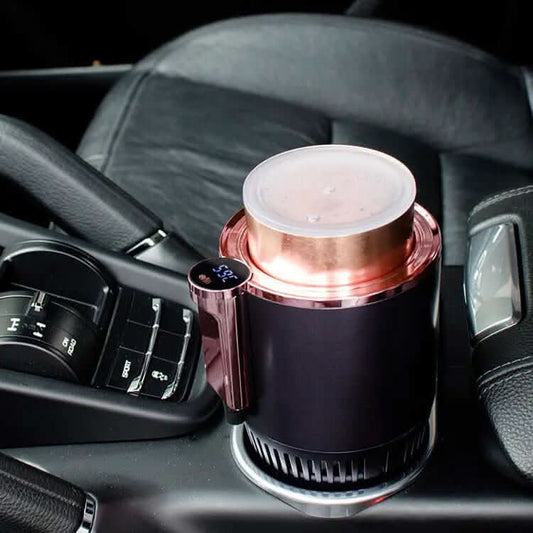 Porte-gobelet chauffant et rafraîchissant 2 en 1 pour voiture, 12 V Les Visionnaires