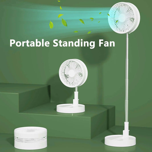 Ventilateur Portable USB Rechargeable - Télescopique Les Visionnaires