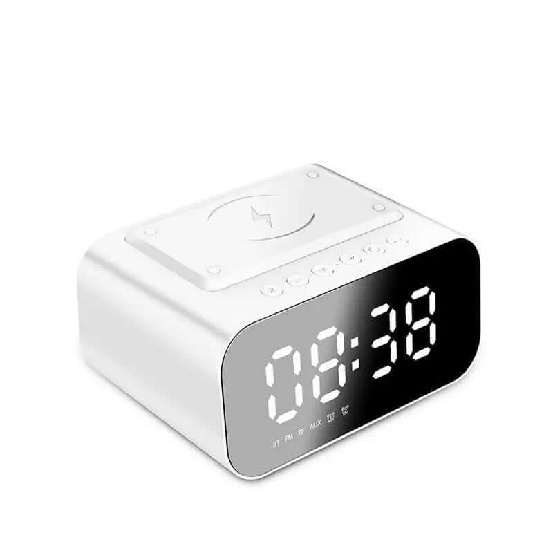Réveil LED avec Enceinte Bluetooth et Charge Sans Fil Les Visionnaires