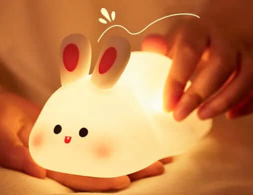 Cute Silicone Night Lights Sheep Cartoon Bedroom Lamp Les Visionnaires