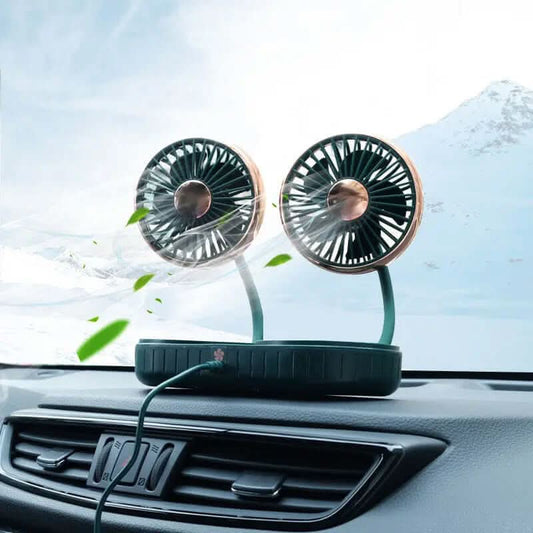 Ventilateur double tête flexible USB Les Visionnaires