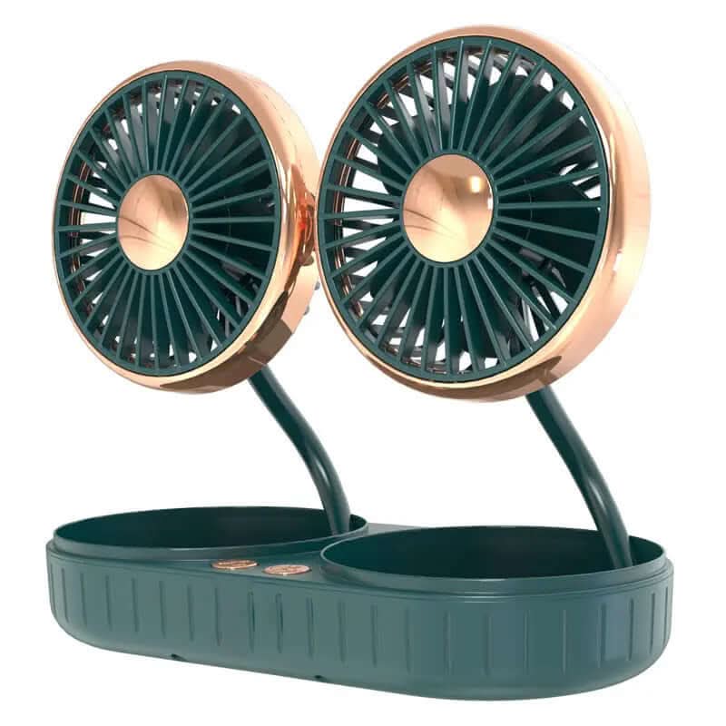 Ventilateur double tête flexible USB Les Visionnaires