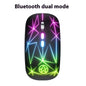 Souris Bluetooth sans fil à double mode avec éclairage et recharge Les Visionnaires