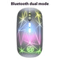 Souris Bluetooth sans fil à double mode avec éclairage et recharge Les Visionnaires