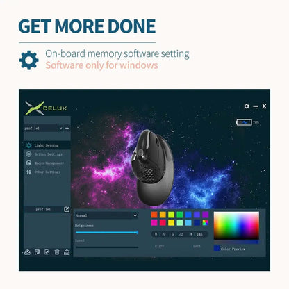 Souris ergonomique verticale M618XSD Les Visionnaires