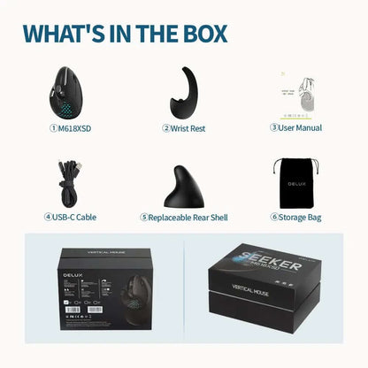 Souris ergonomique verticale M618XSD Les Visionnaires