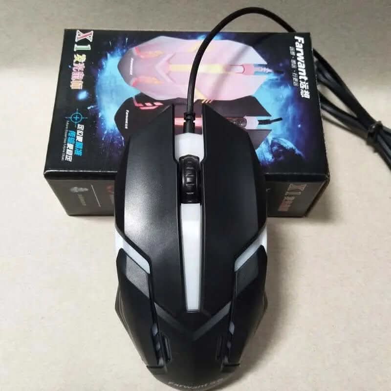 Souris filaire optique - bureau et gaming Les Visionnaires