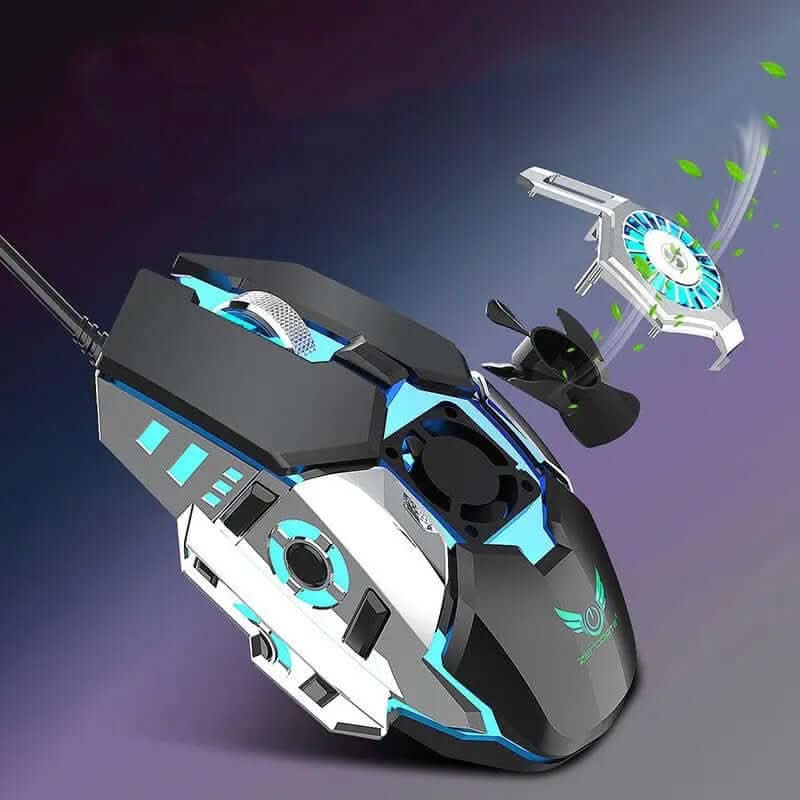 Souris filaire RGB lumineuse avec programmation macro Les Visionnaires