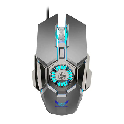 Souris filaire RGB lumineuse avec programmation macro Les Visionnaires