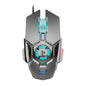 Souris filaire RGB lumineuse avec programmation macro Les Visionnaires