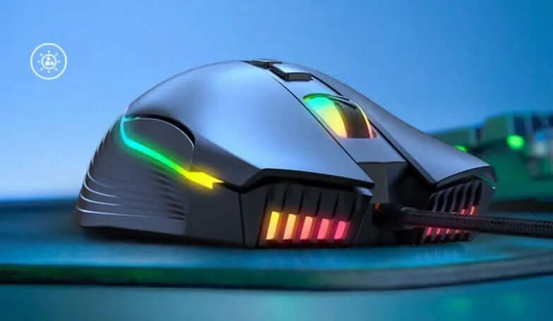 Souris gaming filaire avec éclairage RGB Les Visionnaires