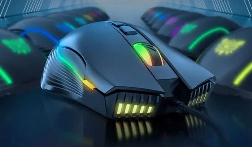Souris gaming filaire avec éclairage RGB Les Visionnaires