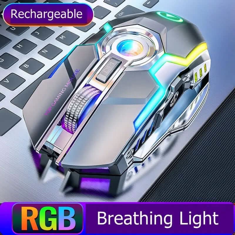 Souris gaming sans fil RGB rechargeable Les Visionnaires