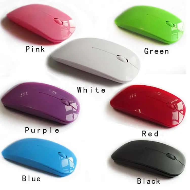 Souris sans fil fine - accessoire de bureau et gaming Les Visionnaires