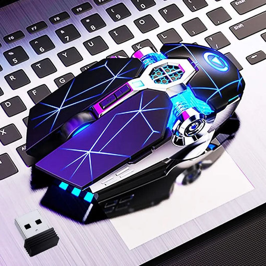 Souris sans fil rechargeable silencieuse Silver Eagle A7 Les Visionnaires