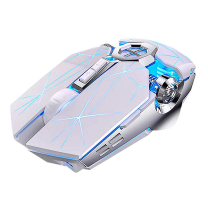 Souris sans fil rechargeable silencieuse Silver Eagle A7 Les Visionnaires