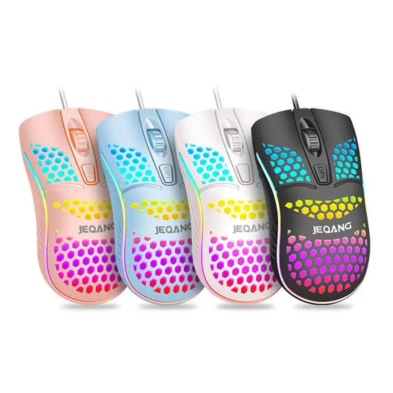 Souris USB filaire perforée pour la maison Les Visionnaires