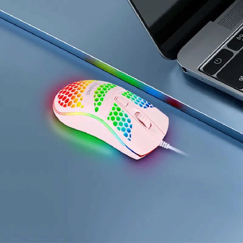 Souris USB filaire perforée pour la maison Les Visionnaires