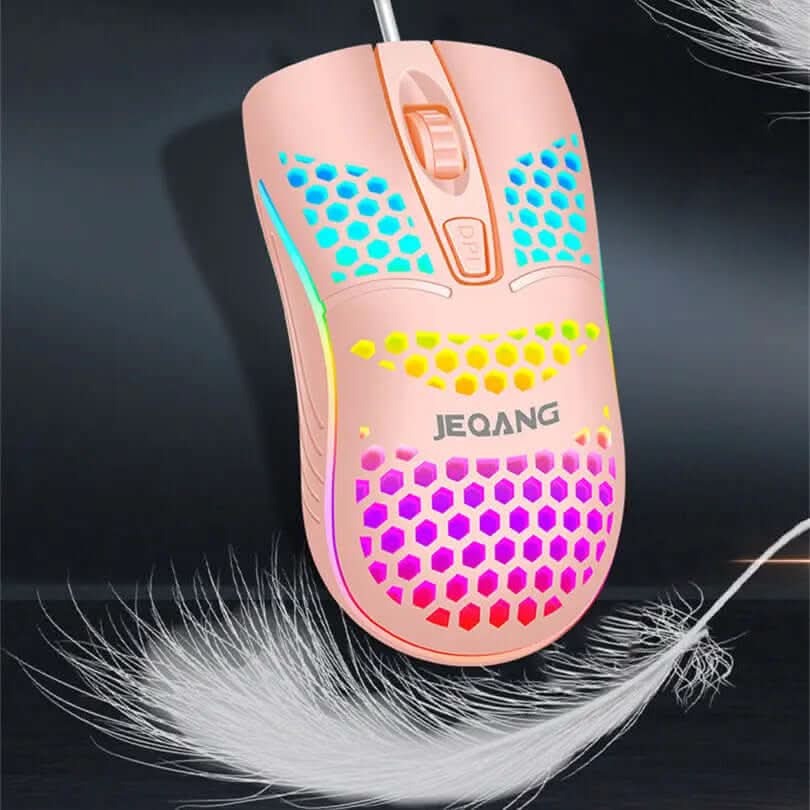 Souris USB filaire perforée pour la maison Les Visionnaires