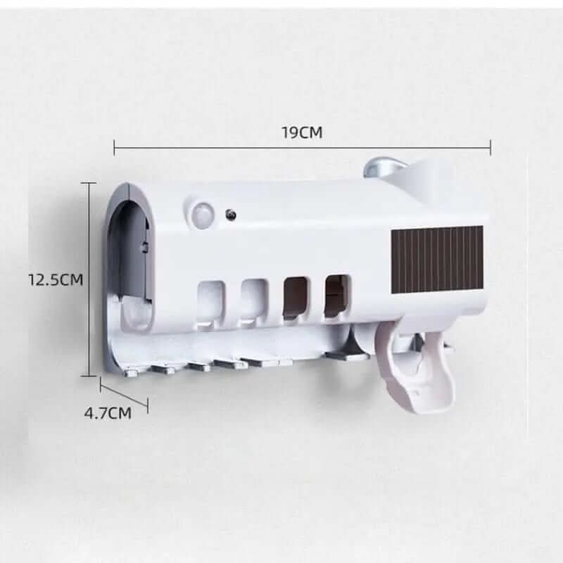 Stérilisateur de brosse à dents UV intelligent avec distributeur automatique de dentifrice Les Visionnaires
