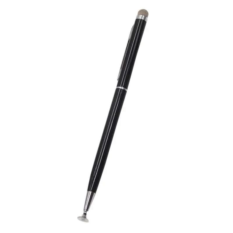 Stylet capacitif 2-en-1 à pointe tissu et disque transparent ️ Les Visionnaires
