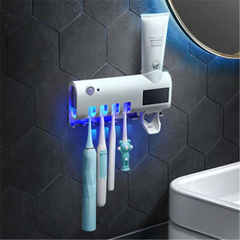 Support de Brosse à Dents avec Distributeur de Dentifrice Les Visionnaires