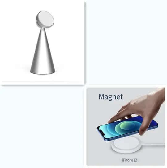 Support de téléphone magnétique avec chargeur sans fil Les Visionnaires