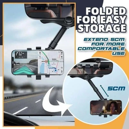 Support de téléphone pour rétroviseur de voiture Les Visionnaires