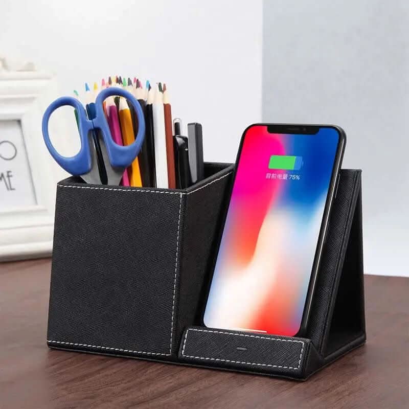 Support Stylo & Chargeur Sans Fil Les Visionnaires