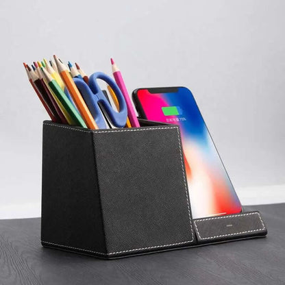 Support Stylo & Chargeur Sans Fil Les Visionnaires