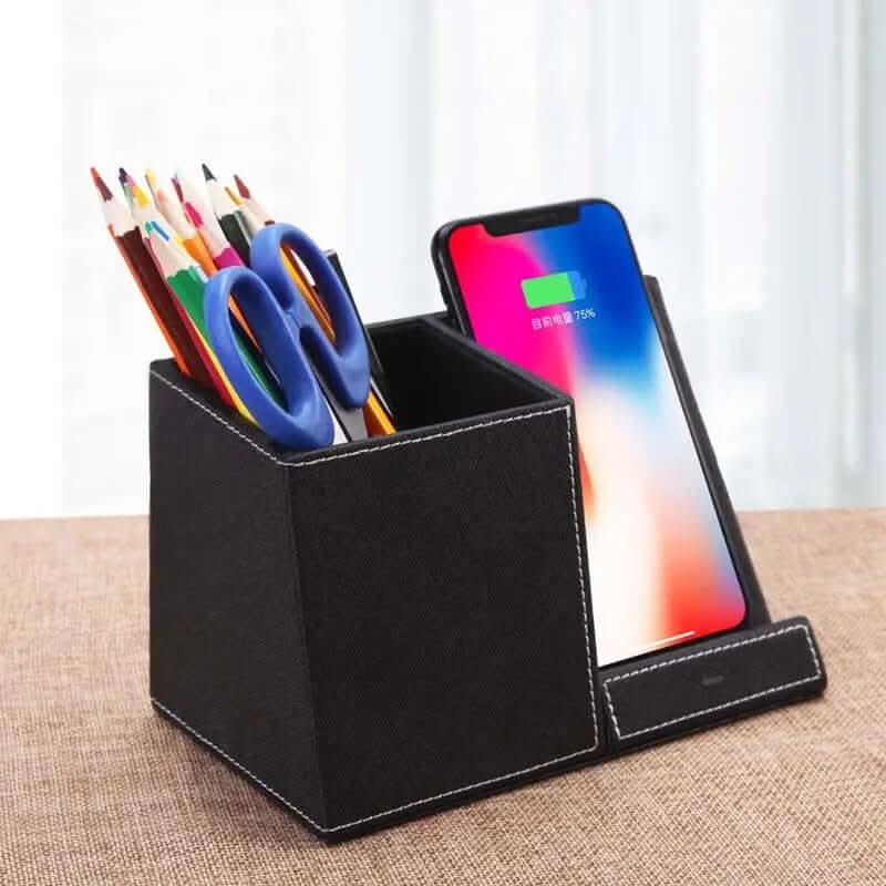 Support Stylo & Chargeur Sans Fil Les Visionnaires