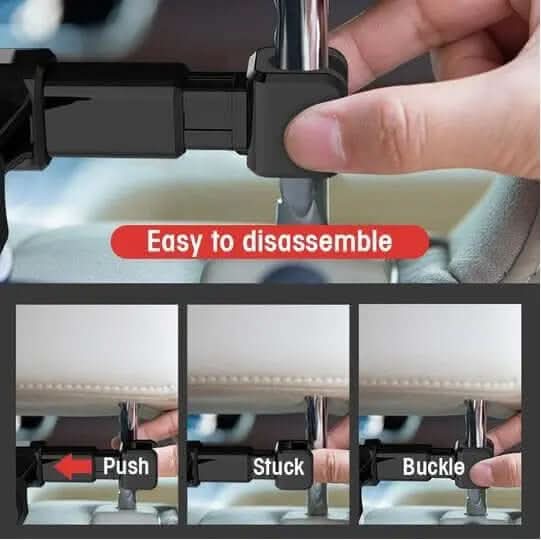 Support tablette voiture pour appuie-tête de voiture Les Visionnaires