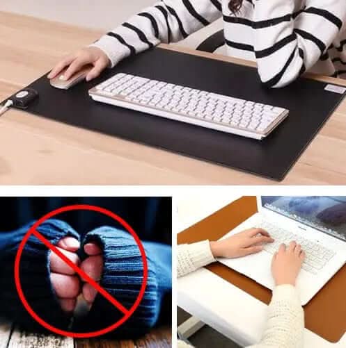Tapis Chauffant de Bureau à Deux Niveaux – Étanche et Confortable Les Visionnaires